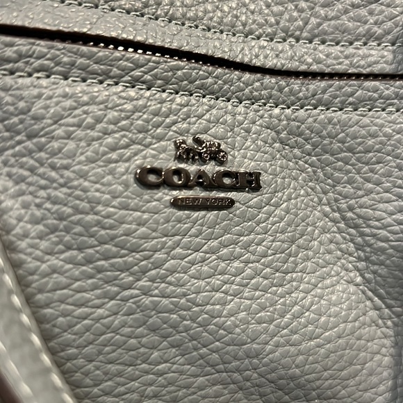 Limited Edition Teal Coach Purse - Picture 6 of 6